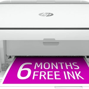 HP DeskJet 2755e Wireless Color All-in-One Printer with bonus 6 months Instant Ink (26K67A)